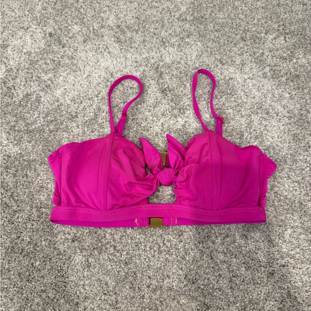 Trina Turk Fuchsia Bikini Top